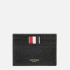 Men Thom Browne Wallets | Thom Browne Unisex Single Card Holder - Black