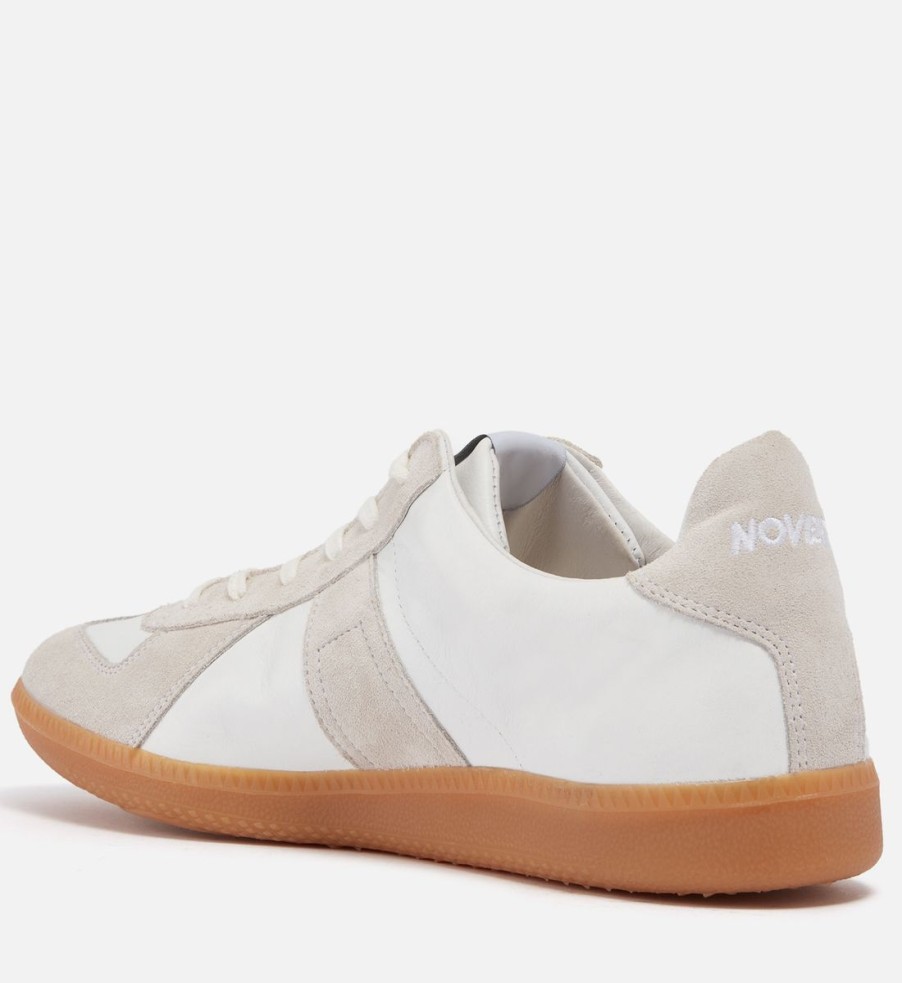 Men Novesta Trainers | Novesta Men'S German Army Leather And Suede Trainers