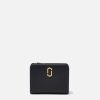 Women Marc Jacobs Purses | Marc Jacobs The J Marc Mini Compact Wallet Leather