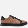 Men Coach Trainers | Coach Lowline Signature Printed Coated-Canvas Trainers