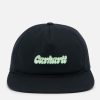 Men Carhartt WIP Hats | Carhartt Wip Liquid Script Cotton-Canvas Baseball Cap