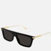 Men Gucci Sunglasses | Gucci Recycled Metal And Acetate Square-Frame Sunglasses