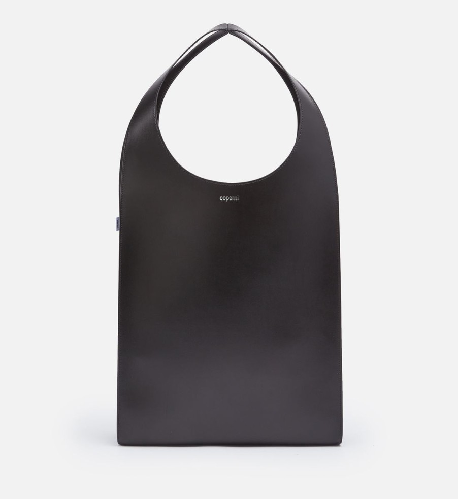 Women Coperni Bags | Coperni Swipe Leather Tote Bag