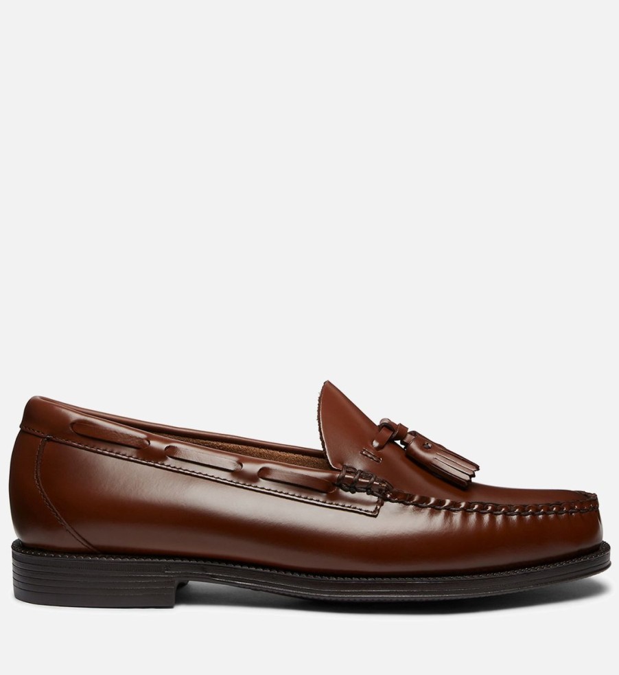 Men G.H Bass Loafers | G.H Bass Men'S Larkin Moc Tassel Leather Loafers