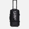 Men Rains Bags | Rains Logo-Printed Waxed Shell Travel Bag