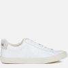 Men Veja Trainers | Veja Men'S Esplar Leather Trainers - Extra White