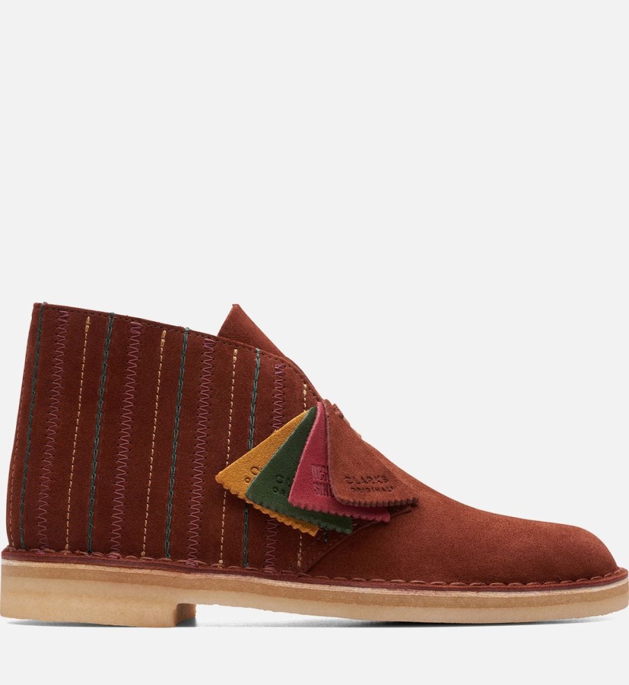 Men Clarks Originals Boots | Clarks Originals Dancehall Pack Suede Desert Boots