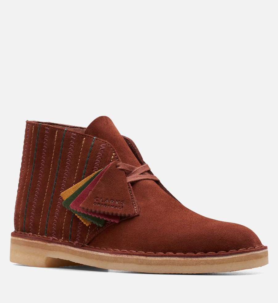 Men Clarks Originals Boots | Clarks Originals Dancehall Pack Suede Desert Boots