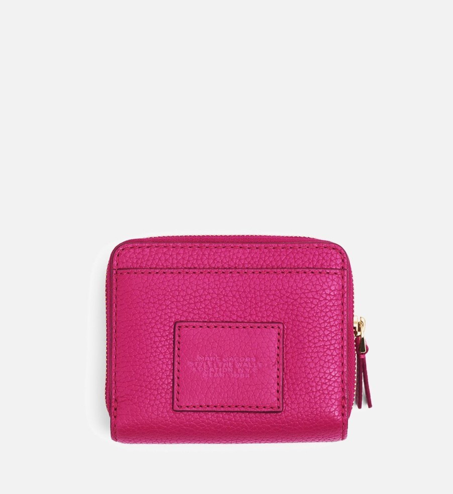 Women Marc Jacobs Purses | Marc Jacobs The Mini The Items Compact Leather Wallet