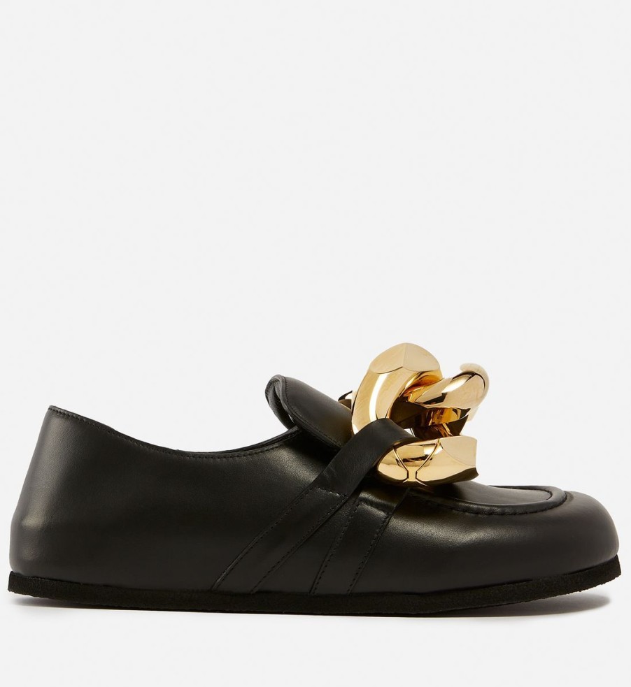 Women JW Anderson Loafers | Jw Anderson Chain Leather Loafers