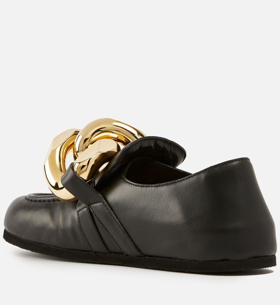 Women JW Anderson Loafers | Jw Anderson Chain Leather Loafers