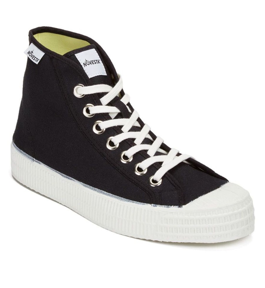 Men Novesta Trainers | Novesta Star Dribble Canvas High Top Trainers