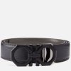 Men Ferragamo Belts | Ferragamo Reversible Gancini Leather Belt