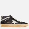 Men Golden Goose Trainers | Golden Goose Men'S Mid Star Suede Trainers