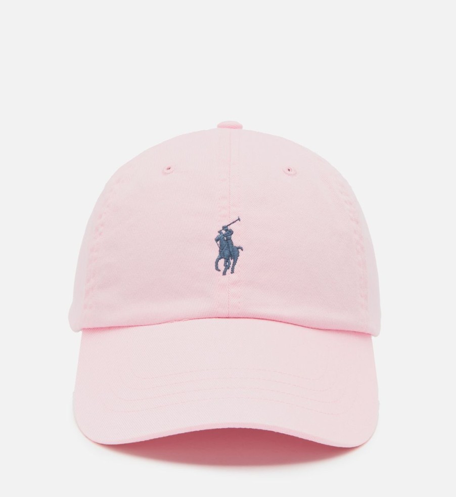 Men Polo Ralph Lauren Hats | Polo Ralph Lauren Men'S Sports Cap - Carmel Pink/Jewel Blue