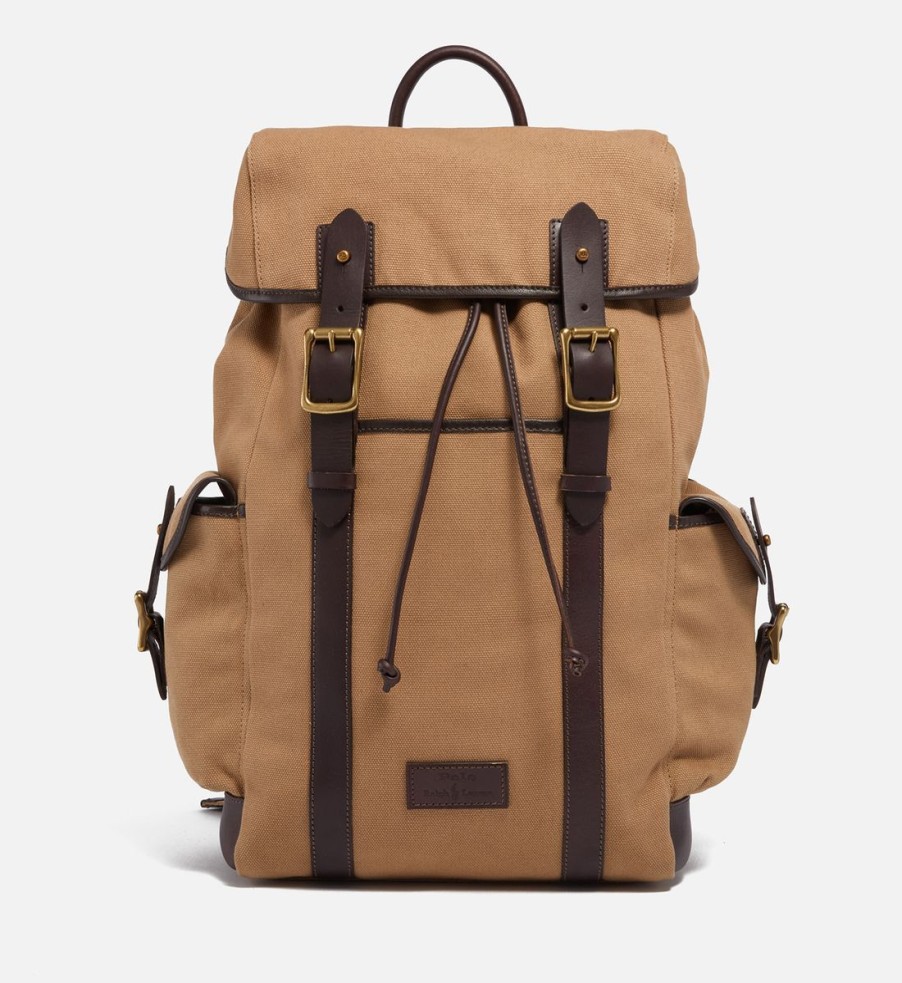 Men Polo Ralph Lauren Bags | Polo Ralph Lauren Medium Flap Backpack