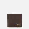 Men Polo Ralph Lauren Wallets | Polo Ralph Lauren Men'S Smooth Leather Wallet - Brown