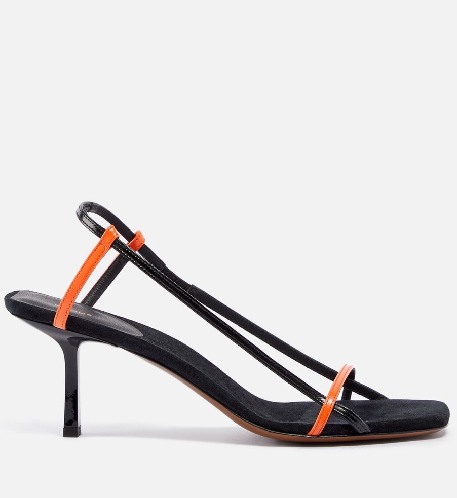 Women Neous Heels | Neous Merga Leather Heeled Sandals