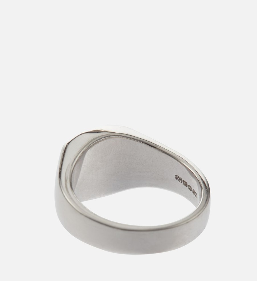 Men Serge Denimes Jewellery | Serge Denimes Sterling Silver Signet Ring