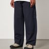 Men Carhartt WIP Trousers | Carhartt Wip Wide-Leg Canvas Trousers