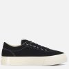 Men Stepney Workers Club Trainers | Stepney Workers Club 'S Dellow Canvas Trainers - Black