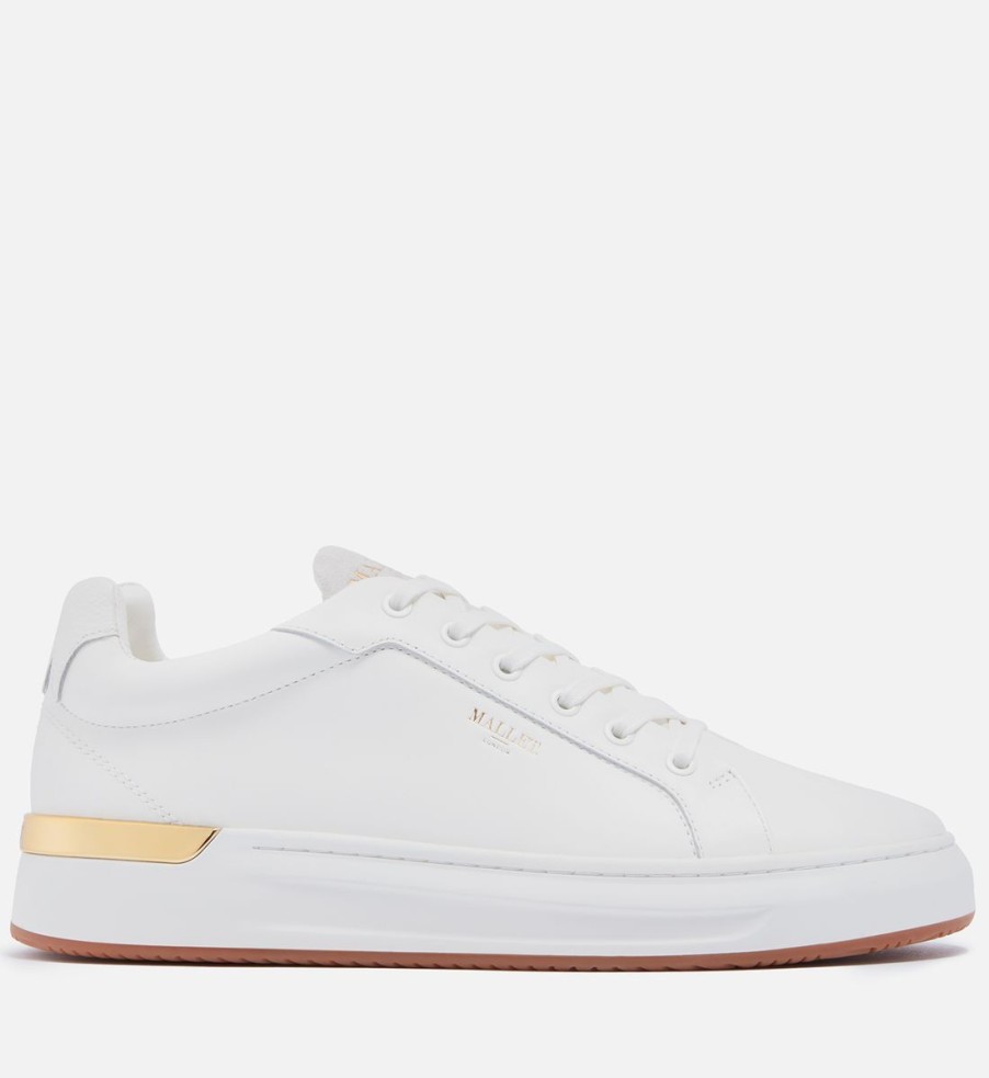 Men Mallet Trainers | Mallet Men'S Grftr Leather Trainers