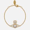 Women Vivienne Westwood Jewellery | Vivienne Westwood Norabelle Gold-Tone Bracelet