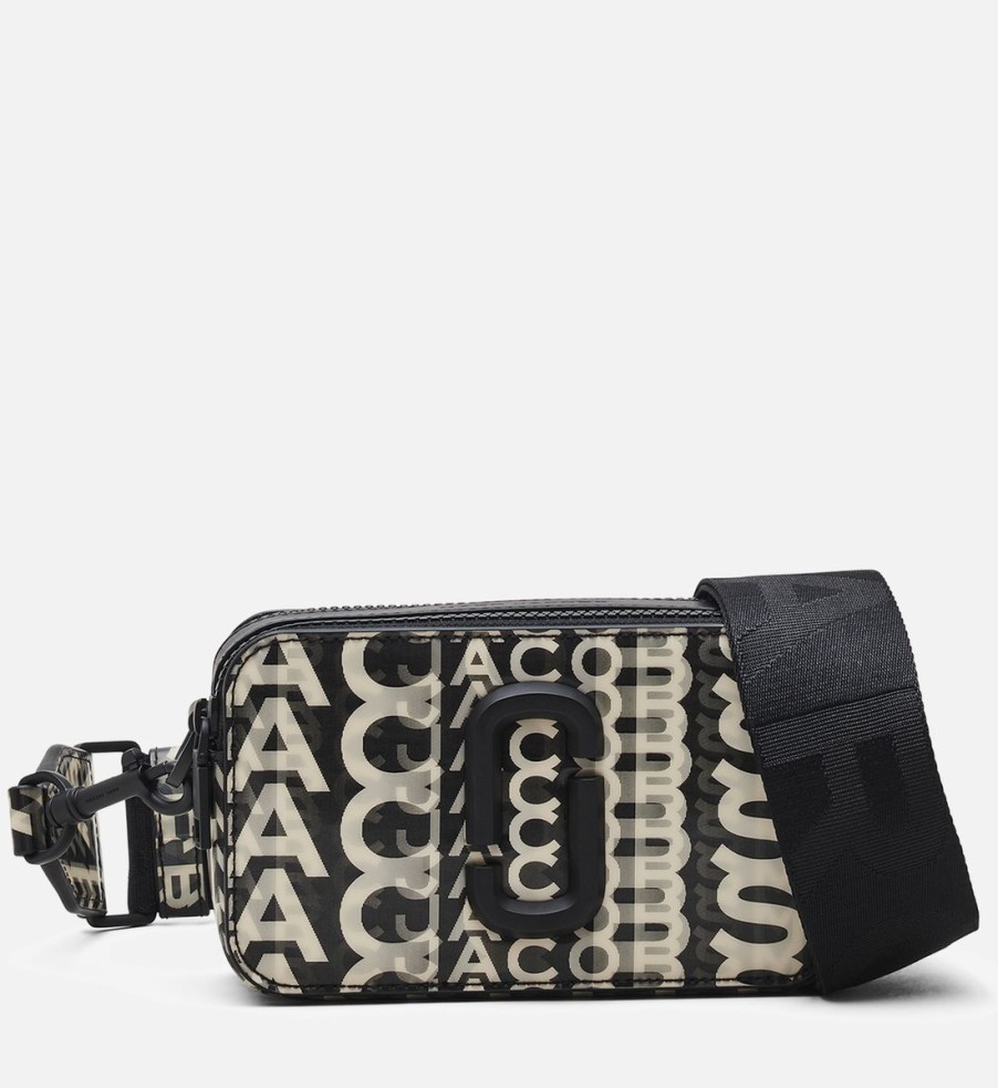 Women Marc Jacobs Bags | Marc Jacobs The Monogram Lenticular Snapshot Leather Bag