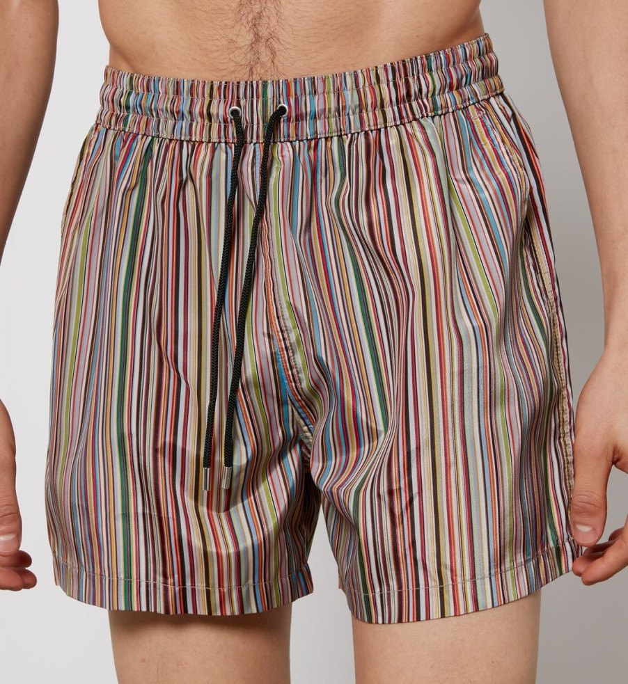 Men Paul Smith Swimshorts | Paul Smith Swim Striped Shell Shorts