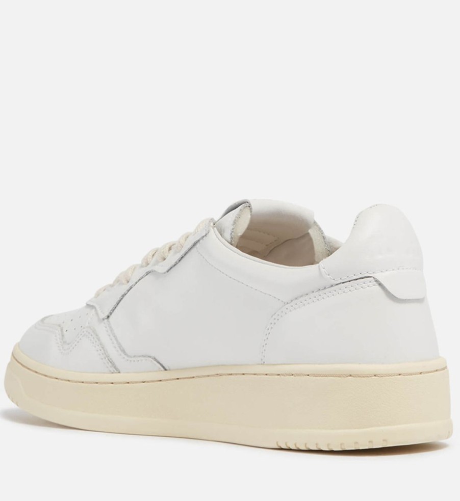 Men Autry Trainers | Autry Men'S Medalist Leather Trainers