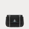 Women Vivienne Westwood Purses | Vivienne Westwood Small Nappa Leather Shoulder Bag