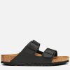 Men Birkenstock Sandals & Slides | Birkenstock Men'S Arizona Birko-Flor Double Strap Sandals