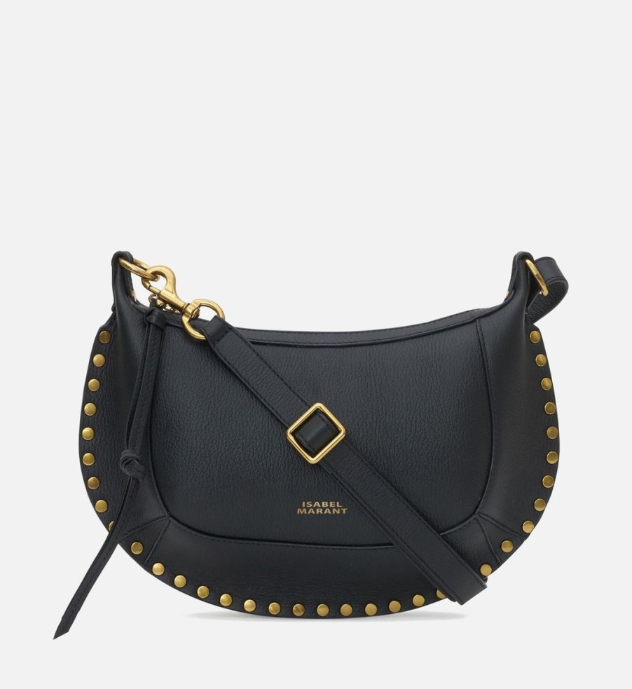 Women Isabel Marant Bags | Isabel Marant Oskan Moon Leather Shoulder Bag