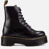 Men Dr. Martens Boots | Dr. Martens Jadon Polished Smooth Leather 8-Eye Boots - Black