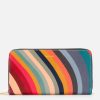 Women Paul Smith Purses | Paul Smith Women'S Large Zip Swirl Purse - Multi