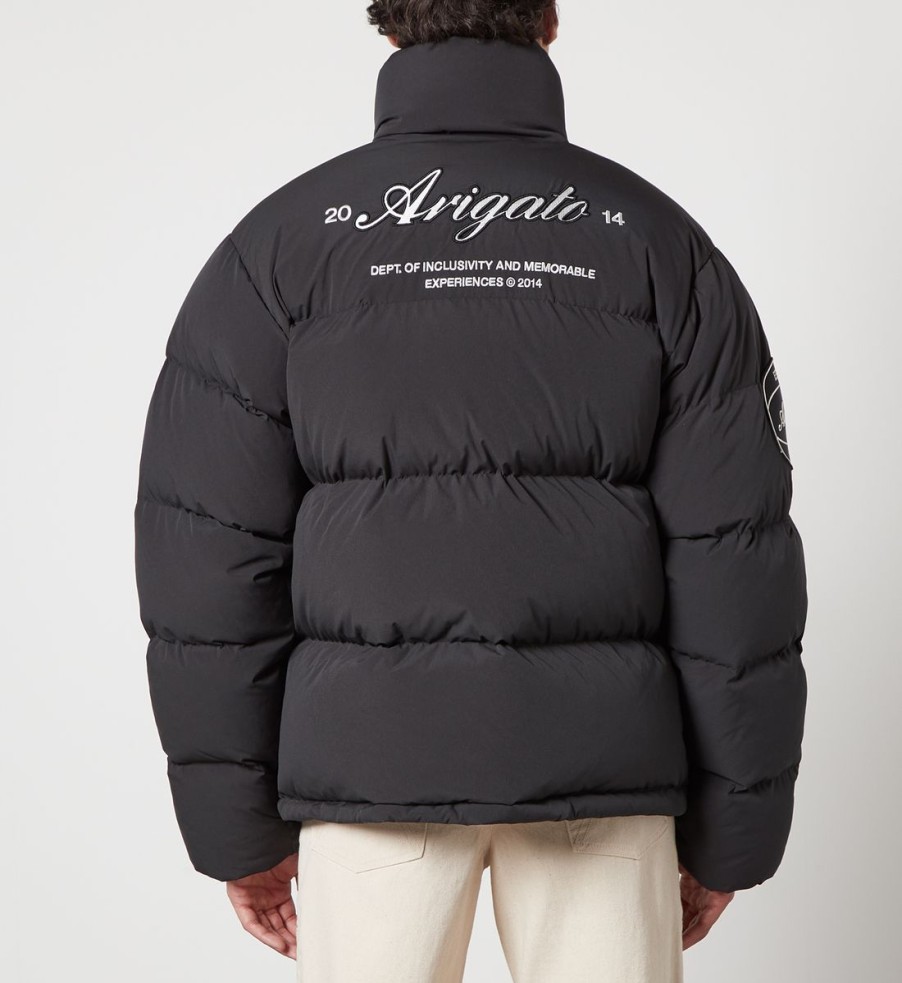 Men Axel Arigato Jackets | Axel Arigato Varsity Halo Down Nylon Jacket