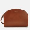 Women A.P.C. Bags | A.P.C. Women'S Mini Demi-Lune Cross Body Bag - Tan