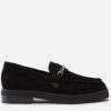 Men REPRESENT Loafers | Represent Suede Silver-Tone Chain Loafers