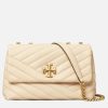 Women Tory Burch Bags | Tory Burch Women'S Kira Chevron Small Convertible Shoulder Bag - New Cream