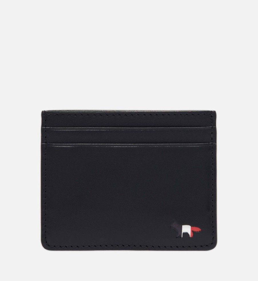 Men Maison Kitsuné Wallets | Maison Kitsune Fox Leather Cardholder