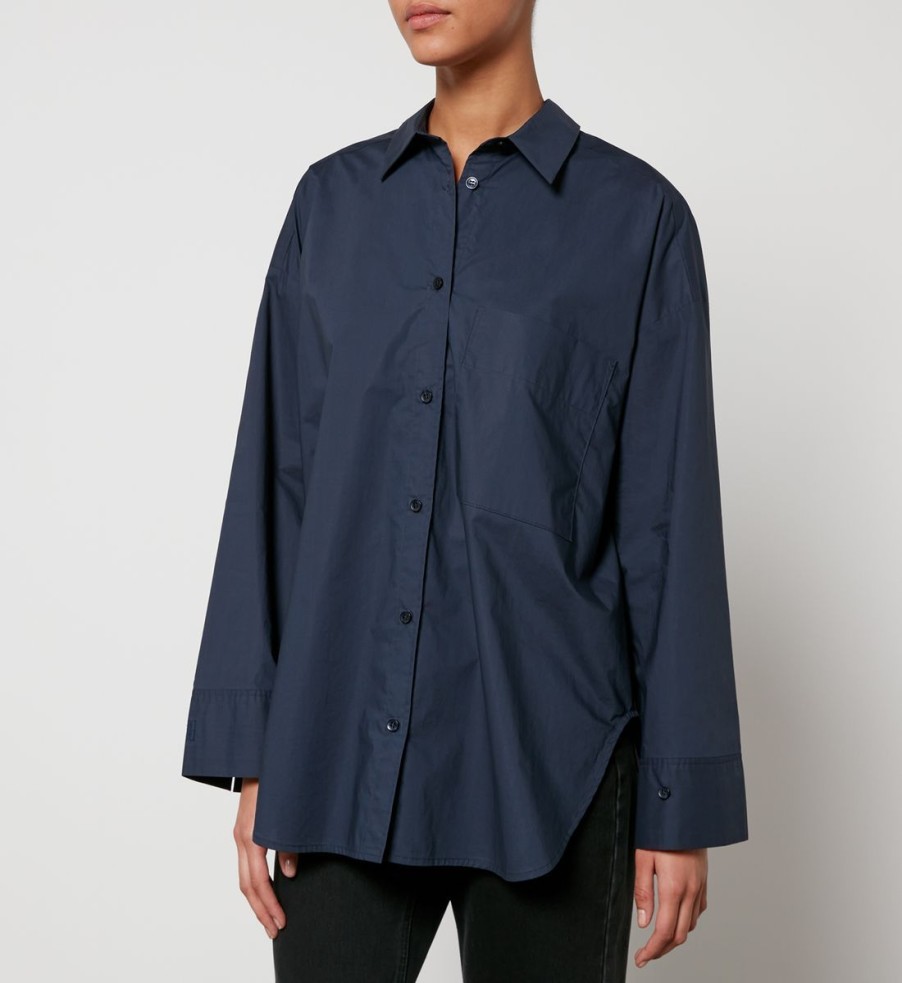 Women By Malene Birger Shirts And Blouses | By Malene Birger Derris Organic Cotton-Poplin Shirt