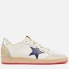 Men Golden Goose Trainers | Golden Goose Men'S Ball Star Leather Trainers