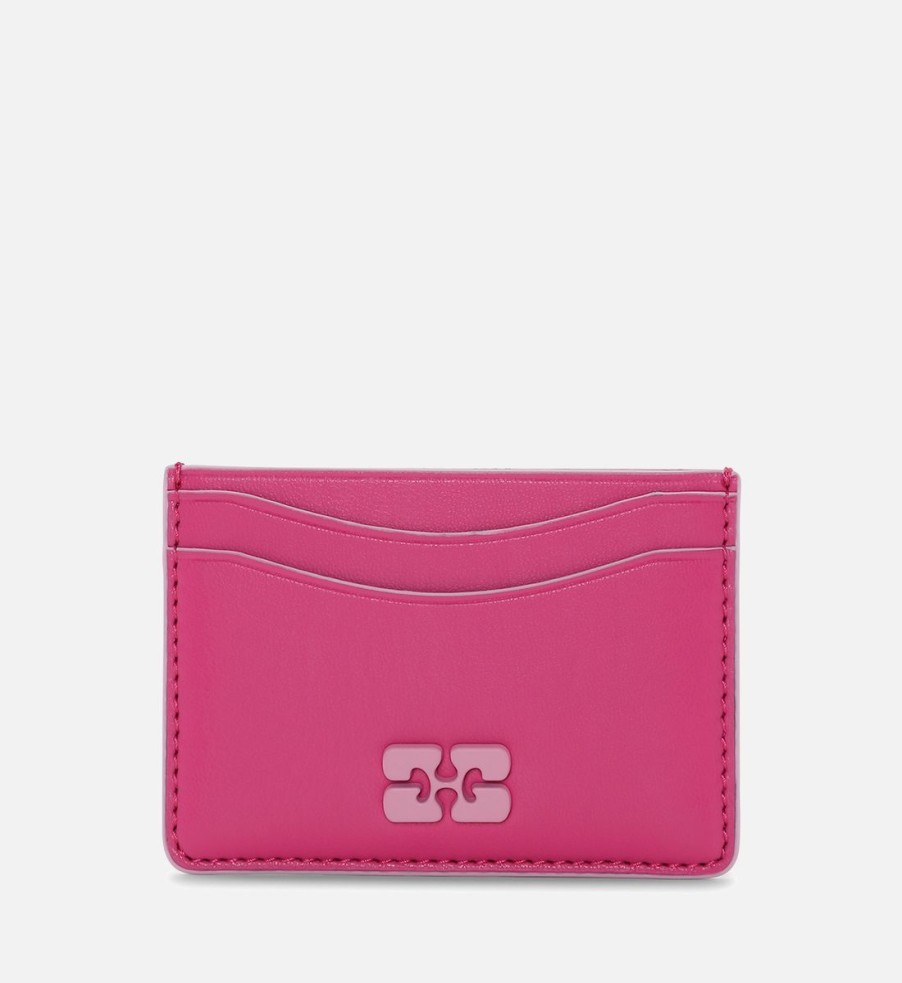 Women GANNI Purses | Ganni Bou Leather Cardholder