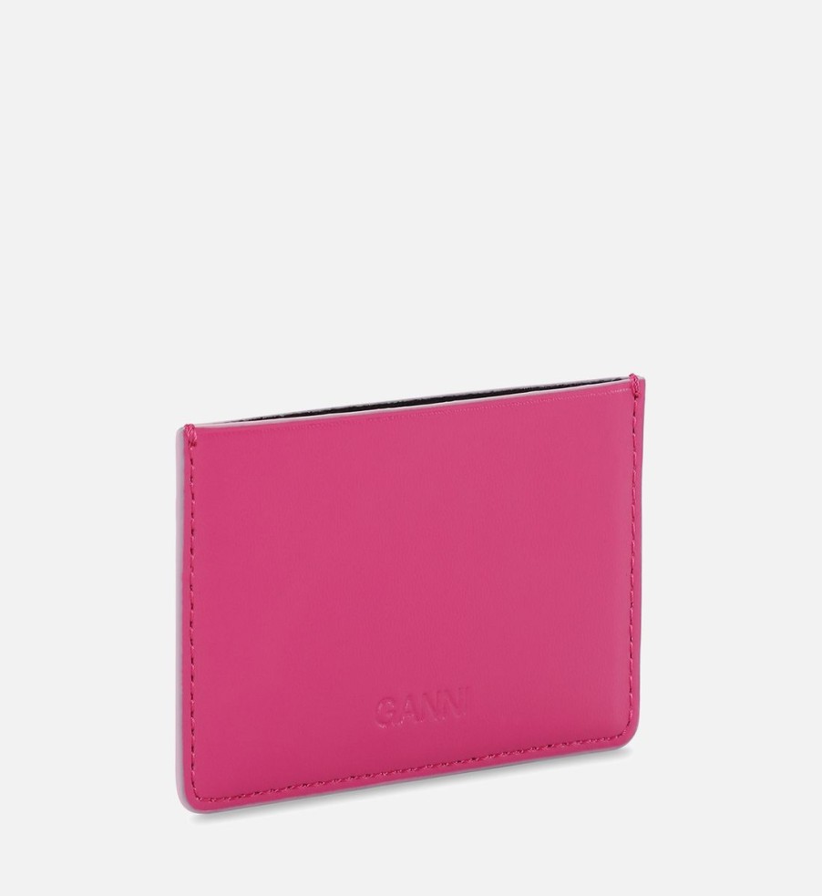 Women GANNI Purses | Ganni Bou Leather Cardholder