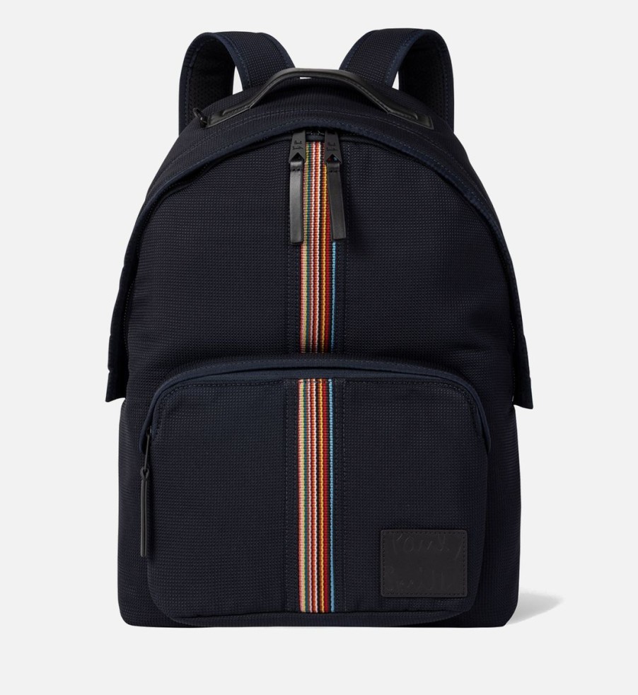 Men Paul Smith Bags | Paul Smith Canvas Backpack