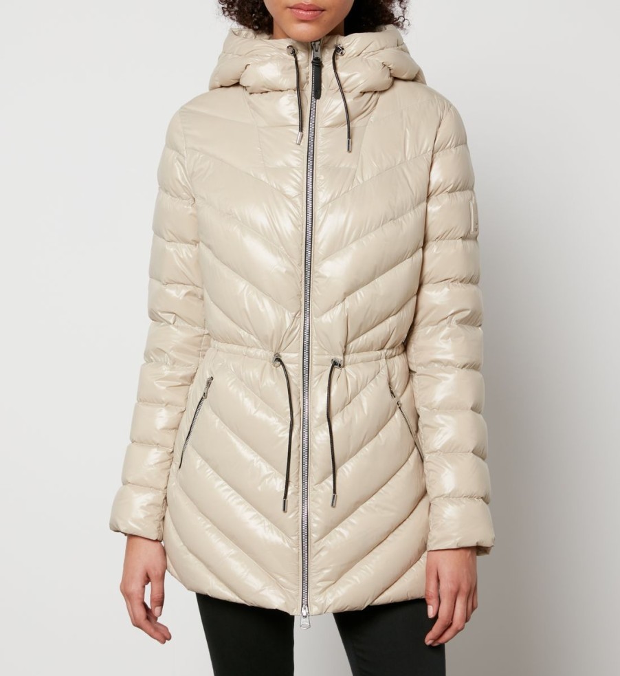 Women Mackage Jackets | Mackage Arita Quilted Nylon-Blend Down Lightweight Coat