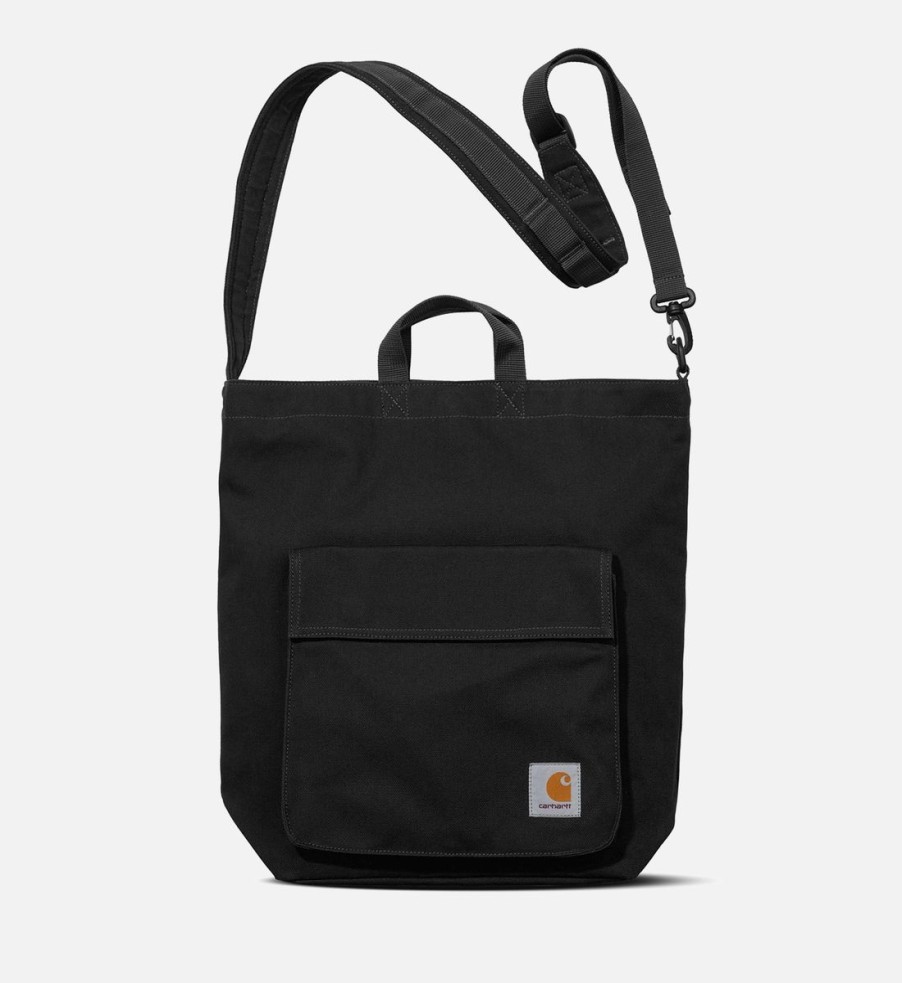 Men Carhartt WIP Bags | Carhartt Wip Men'S Dawn Tote Bag - Black