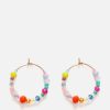 Women Anni Lu Jewellery | Anni Lu Breezy Beats 18-Karat Gold-Plated Beaded Earrings